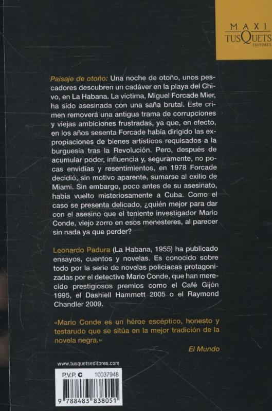 Weitere Ansicht: Paisaje de otoño | Leonardo Padura