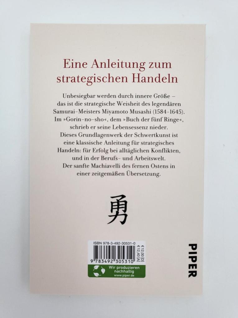 Weitere Ansicht: Das Buch der fünf Ringe | Miyamoto Musashi