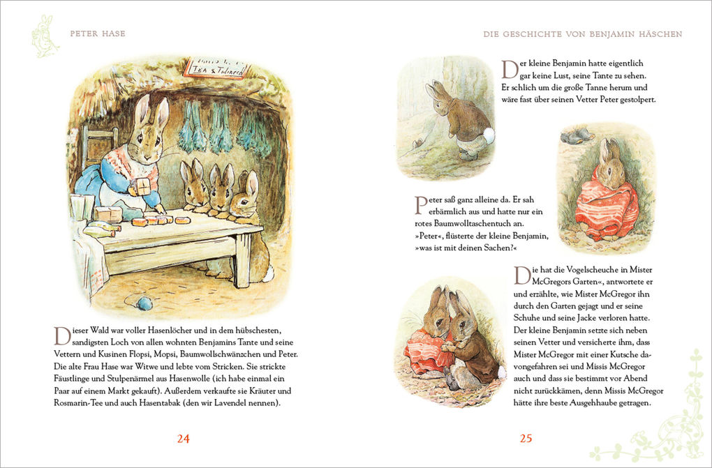 Weitere Ansicht: Peter Hase - Sämtliche Abenteuer | Beatrix Potter