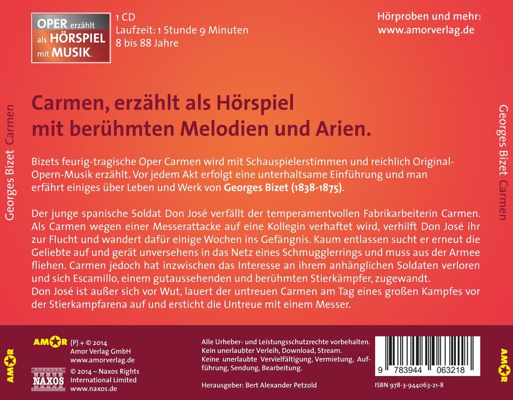 Weitere Ansicht: Bizet: Carmen | Georges Bizet