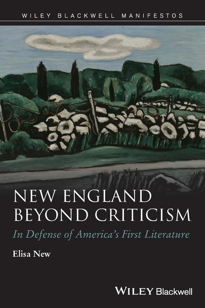 Produktbild: New England Beyond Criticism | Elisa New