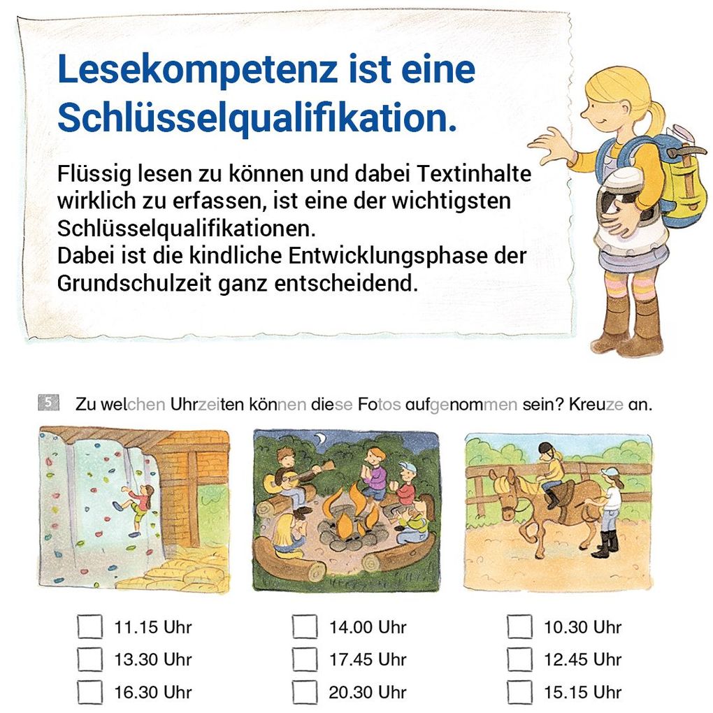 Weitere Ansicht: Das Übungsheft Lesen 4 | Sabine Stehr