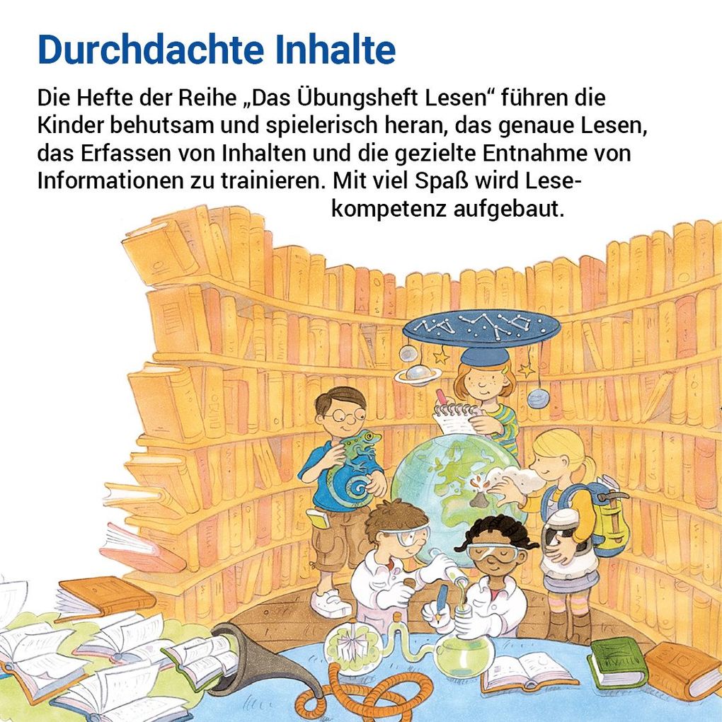 Weitere Ansicht: Das Übungsheft Lesen 4 | Sabine Stehr