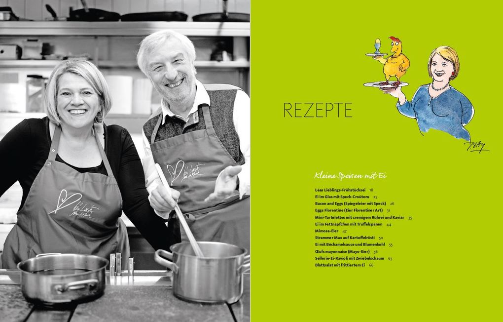 Weitere Ansicht: Das Gelbe vom Ei | Léa Linster, Peter Gaymann