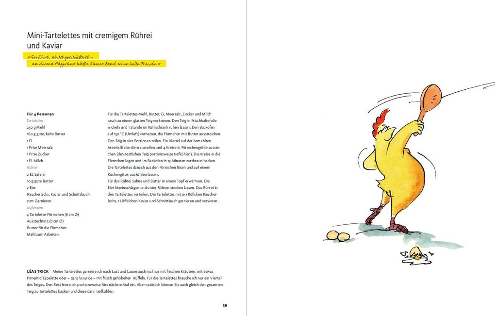 Weitere Ansicht: Das Gelbe vom Ei | Léa Linster, Peter Gaymann