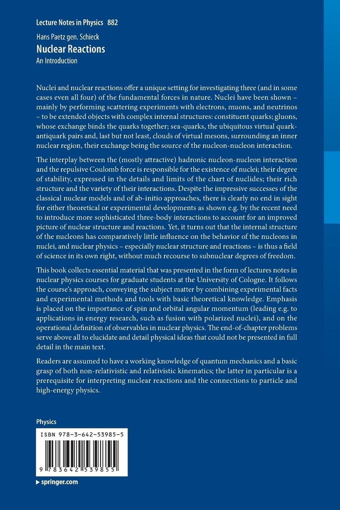 Weitere Ansicht: Nuclear Reactions | Hans Paetz gen. Schieck