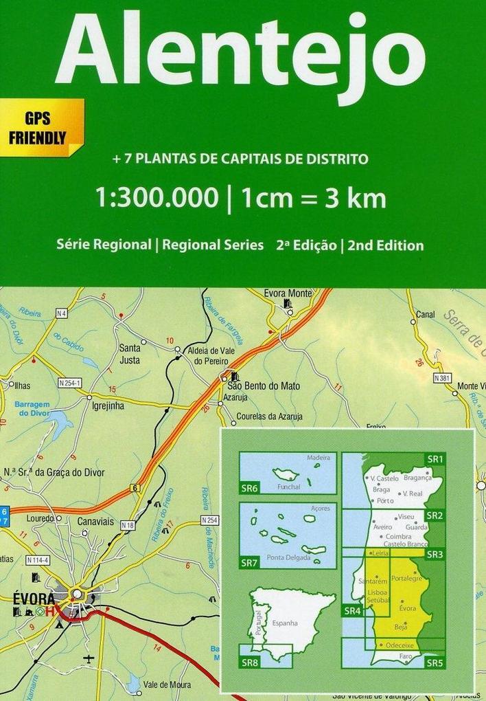 Weitere Ansicht: Alentejo 1 : 300 000