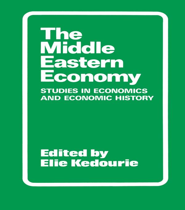 The Middle Eastern Economy als eBook epub