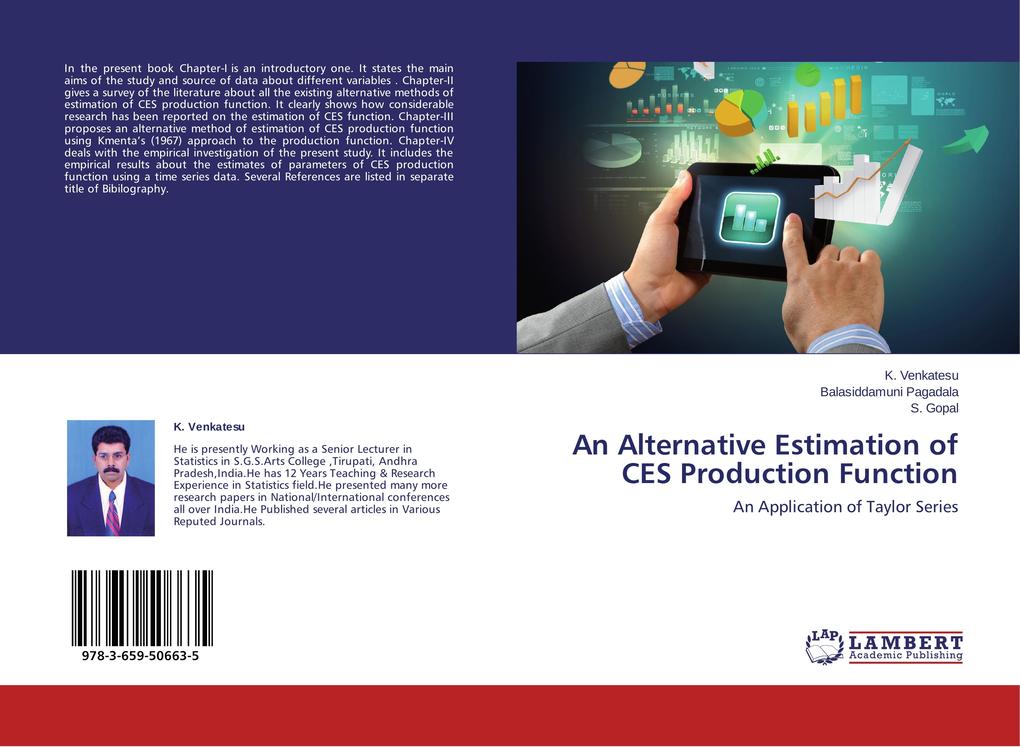 An Alternative Estimation of CES Production Function als Buch (kartoniert)
