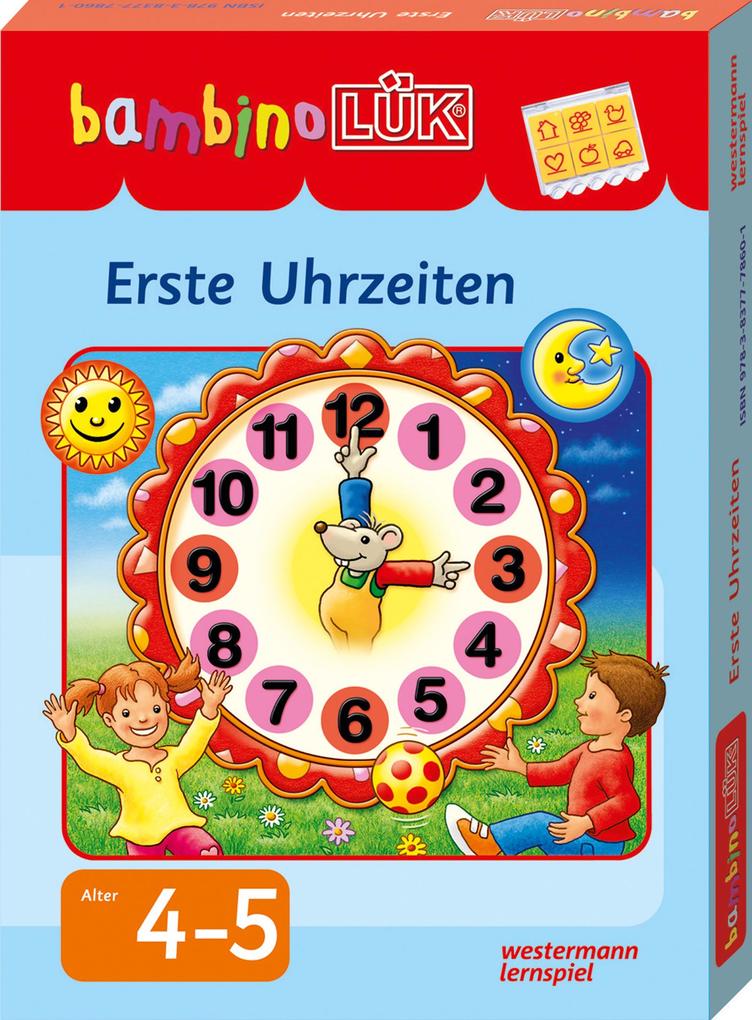 Produktbild: bambinoLÜK - Set Erste Uhrzeiten ab 4 | Heiner Müller