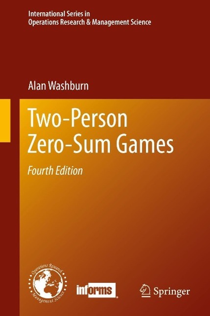 Produktbild: Two-Person Zero-Sum Games | Alan Washburn