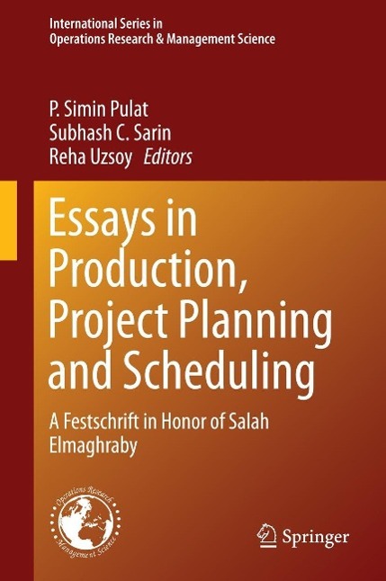 Produktbild: Essays in Production, Project Planning and Scheduling