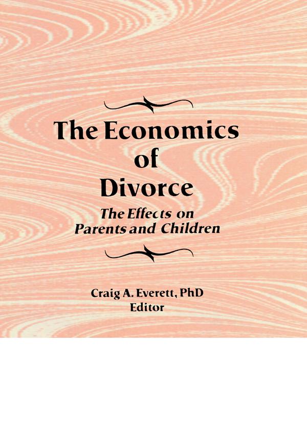 The Economics of Divorce als eBook epub