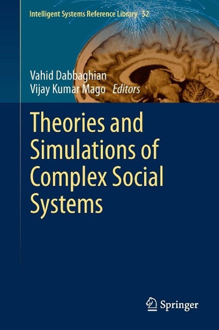Produktbild: Theories and Simulations of Complex Social Systems