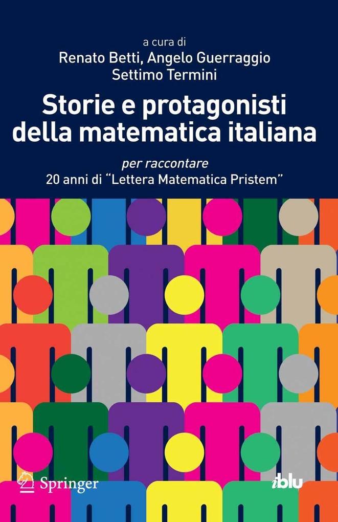 Produktbild: Storie e protagonisti della matematica italiana