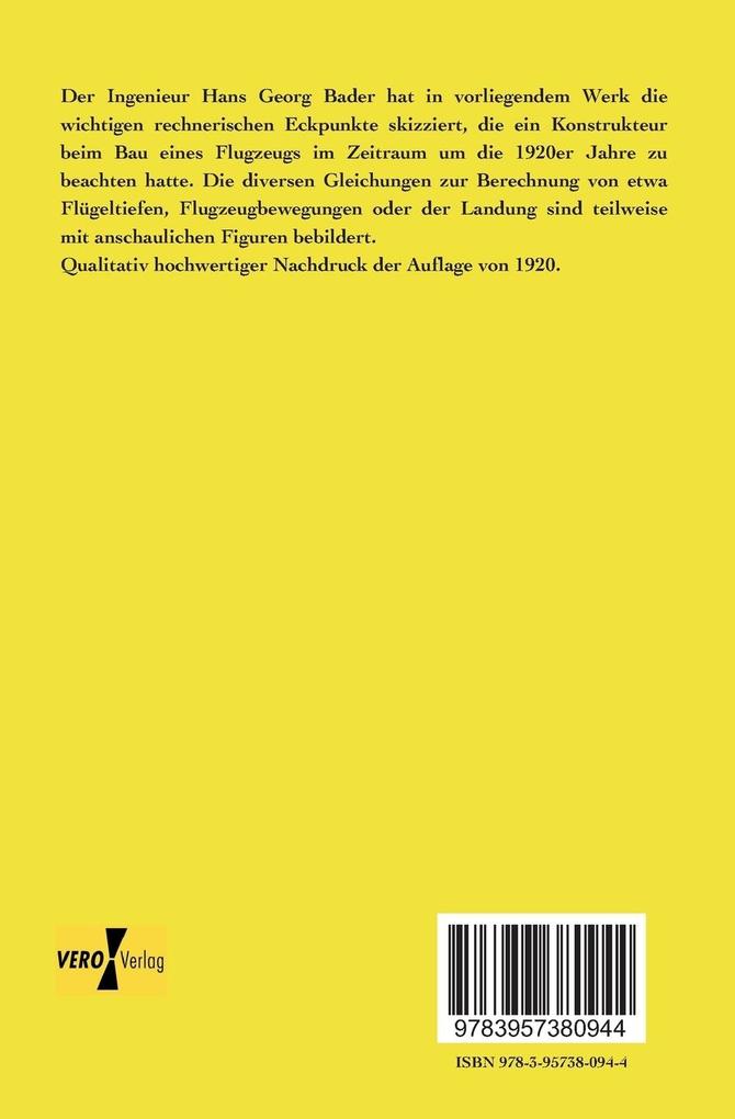 Weitere Ansicht: Grundlagen der Flugtechnik | Hans Georg Bader