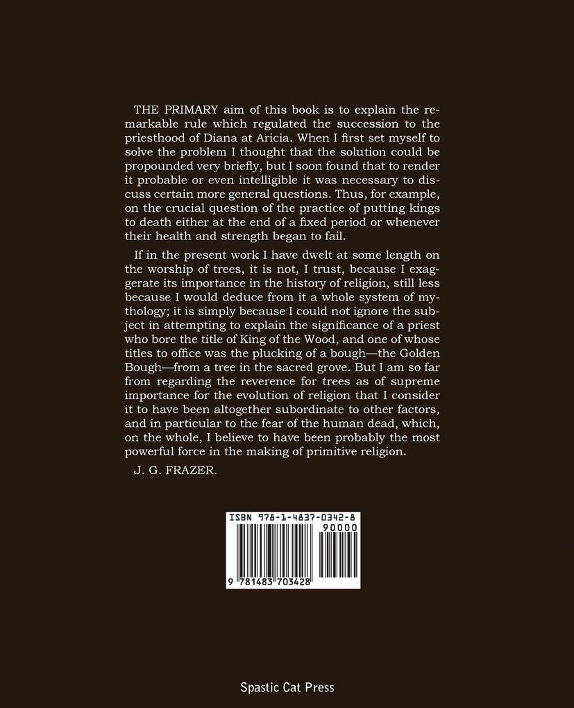 Weitere Ansicht: The Golden Bough | James George Frazer