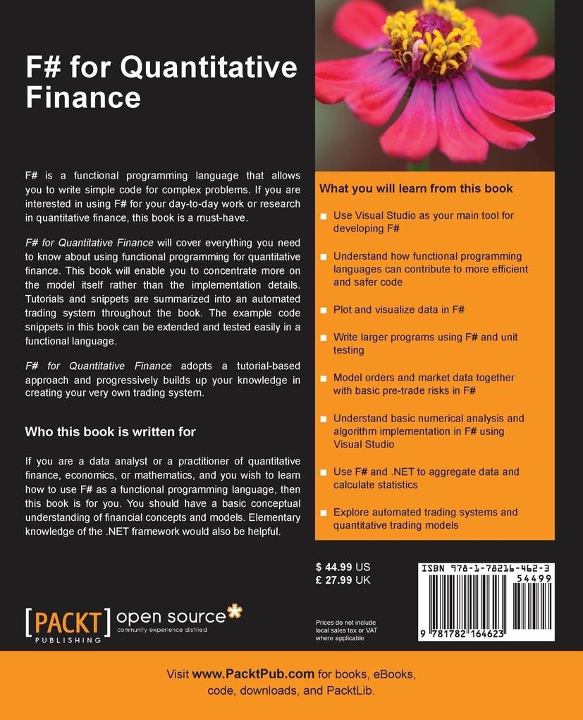 Weitere Ansicht: F# for Quantitative Finance | Johan Astborg