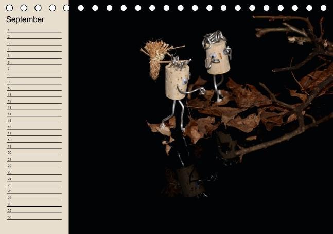 Weitere Ansicht: Bjork van Kork / Geburtstagskalender (Tischkalender immerwährend DIN A5 quer) | Heike Hultsch