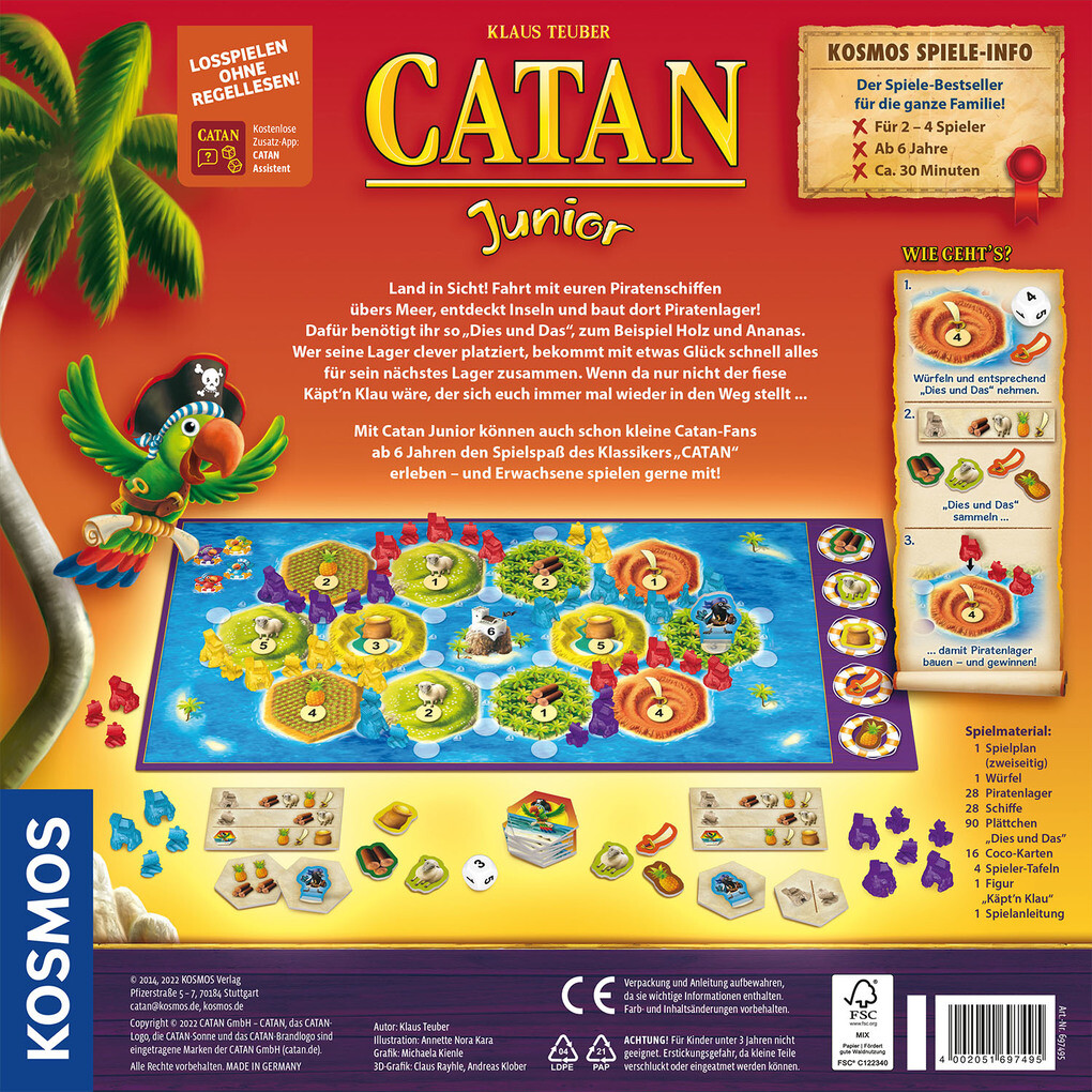 Weitere Ansicht: Die Siedler von Catan - Junior | Klaus Teuber