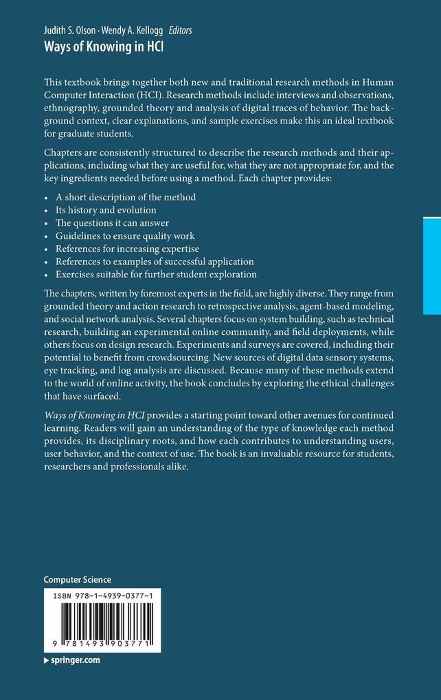 Weitere Ansicht: Ways of Knowing in HCI