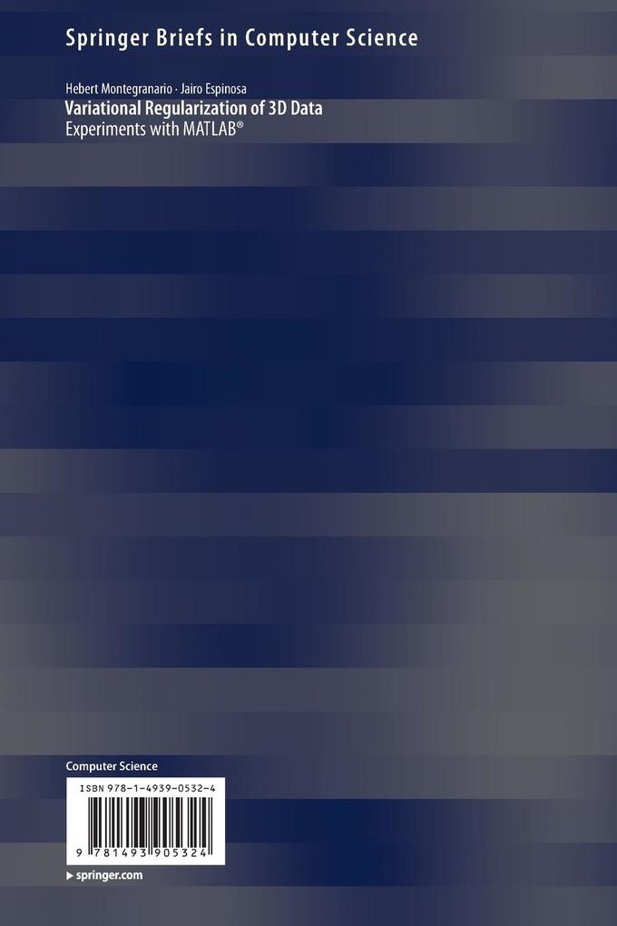 Weitere Ansicht: Variational Regularization of 3D Data | Jairo Espinosa, Hebert Montegranario