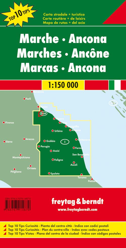 Weitere Ansicht: Marken - Ancona 1 : 150 000