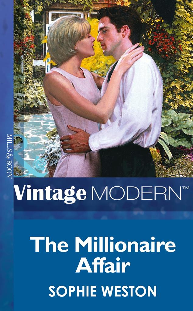 Produktbild: The Millionaire Affair | Sophie Weston