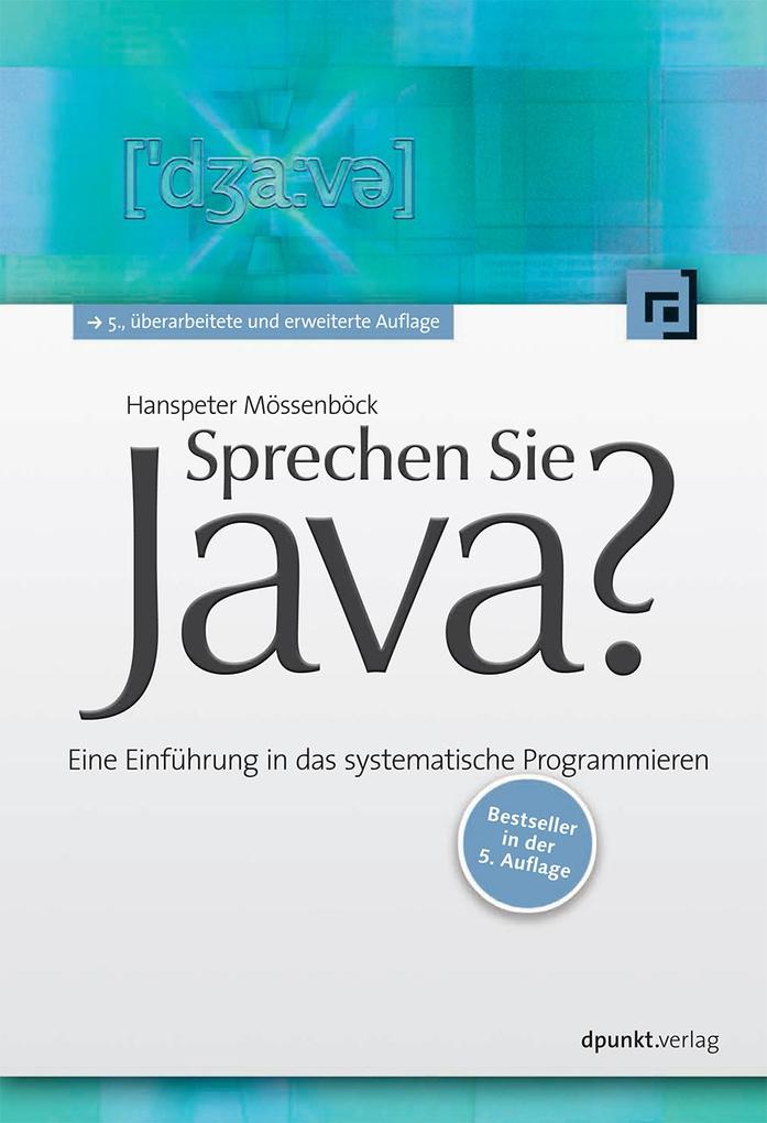 Produktbild: Sprechen Sie Java? | Hanspeter Mössenböck