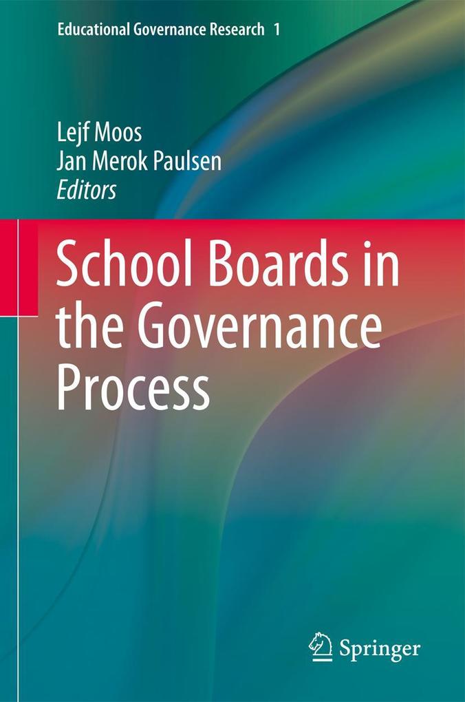 Produktbild: School Boards in the Governance Process
