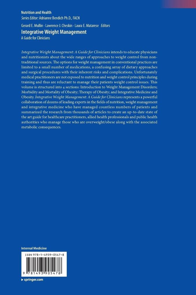 Weitere Ansicht: Integrative Weight Management