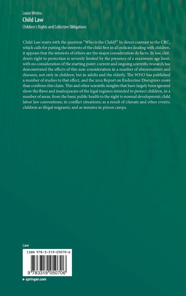 Weitere Ansicht: Child Law | Laura Westra