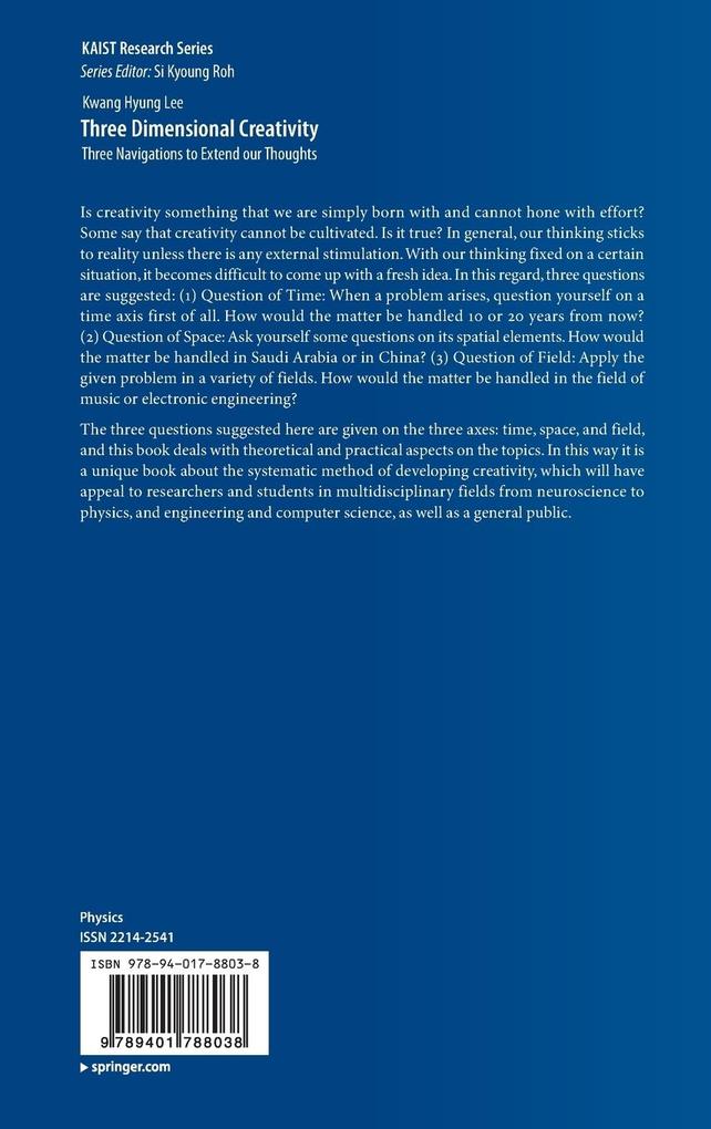 Weitere Ansicht: Three Dimensional Creativity | Kwang Hyung Lee, Kwang Y. Lee