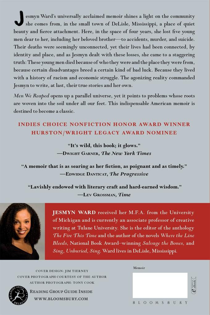 Weitere Ansicht: Men We Reaped | Jesmyn Ward