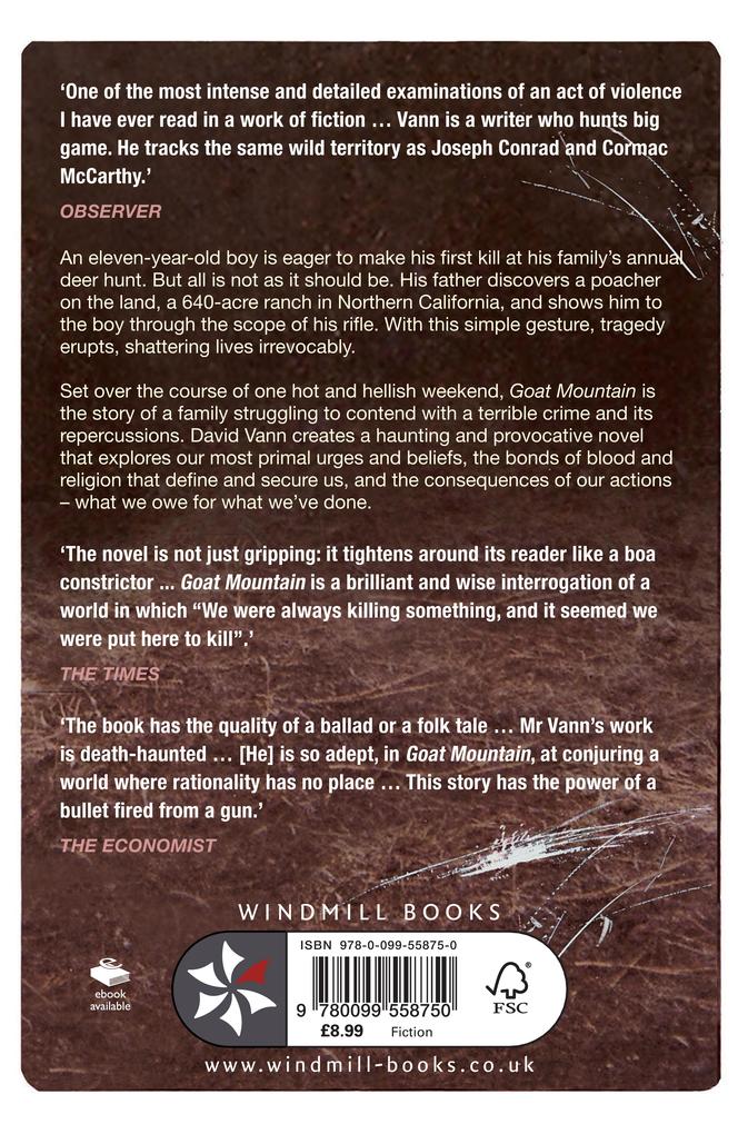 Weitere Ansicht: Goat Mountain | David Vann