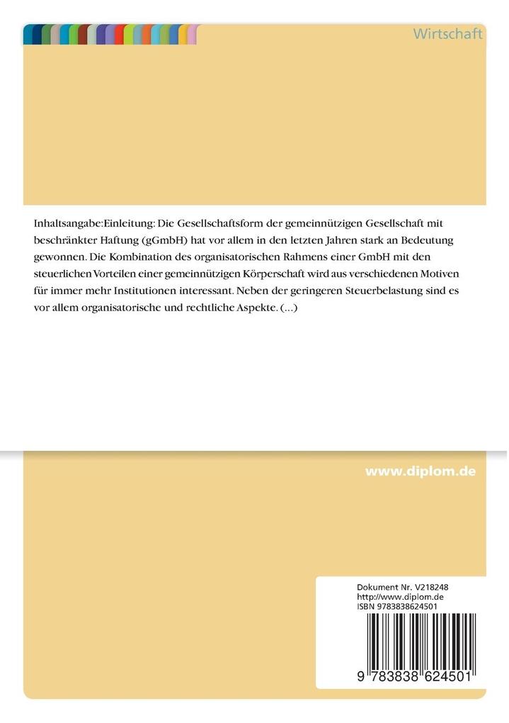 Weitere Ansicht: Die gemeinnützige GmbH | Wilhelm Ermgassen