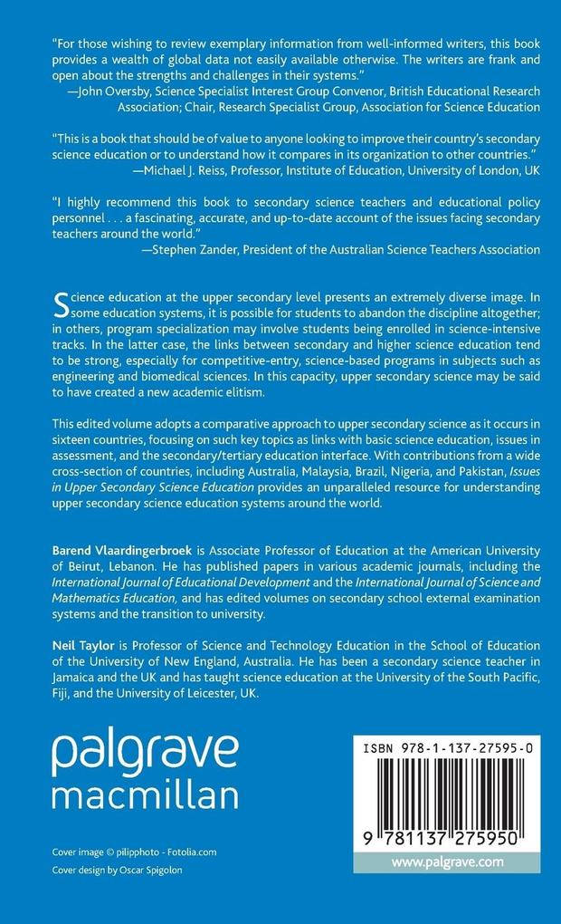 Weitere Ansicht: Issues in Upper Secondary Science Education | Neil Taylor