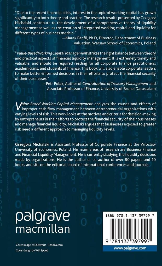 Weitere Ansicht: Value-Based Working Capital Management | G. Michalski
