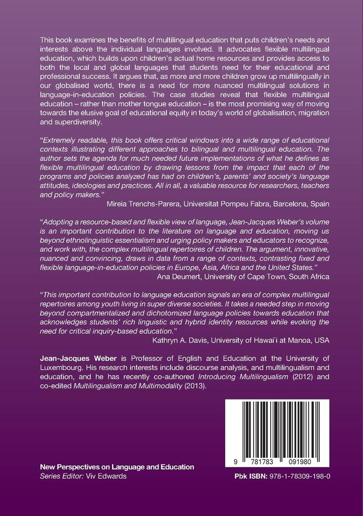 Weitere Ansicht: Flexible Multilingual Education | Jean-Jacques Weber