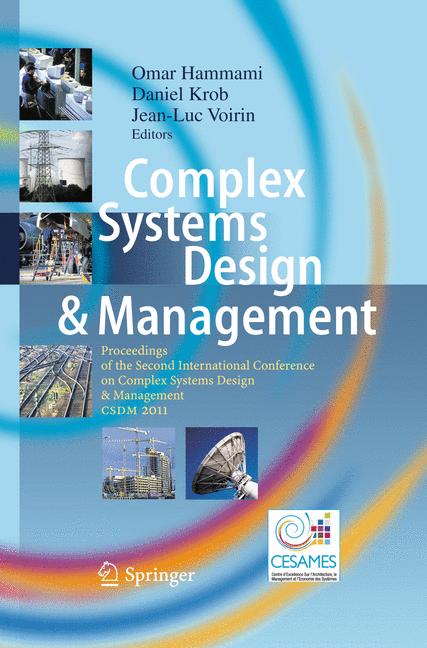 Weitere Ansicht: Complex Systems Design & Management
