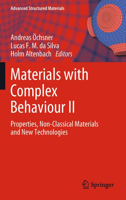 Weitere Ansicht: Materials with Complex Behaviour II