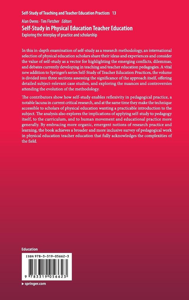 Weitere Ansicht: Self-Study in Physical Education Teacher Education