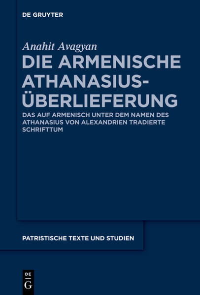 Produktbild: Die armenische Athanasius-Überlieferung | Anahit Avagyan