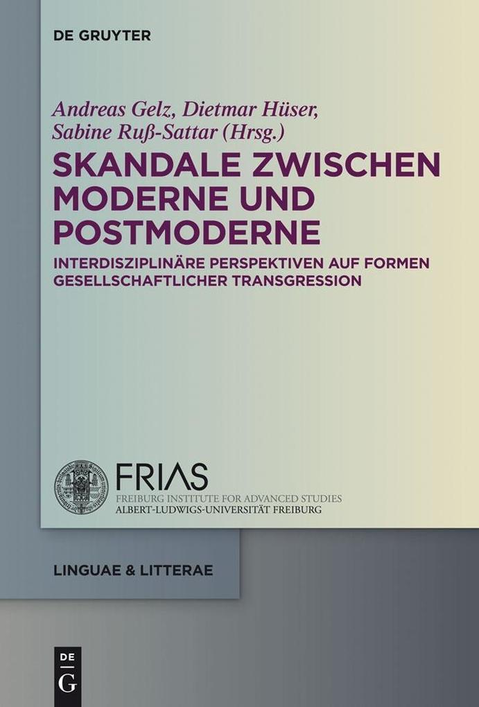 Produktbild: Skandale zwischen Moderne und Postmoderne