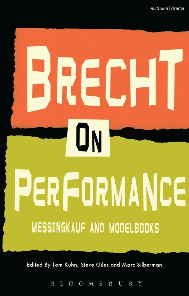 Produktbild: Brecht on Performance | Bertolt Brecht