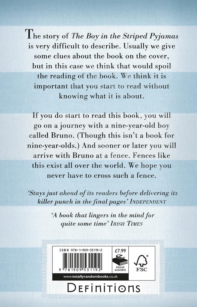 Weitere Ansicht: The Boy in the Striped Pyjamas | John Boyne