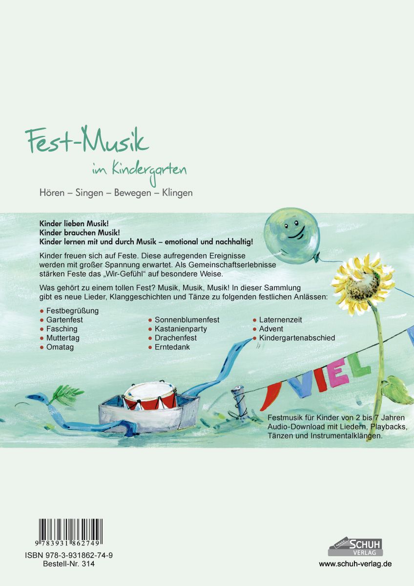 Weitere Ansicht: Fest-Musik im Kindergarten | Karin Schuh