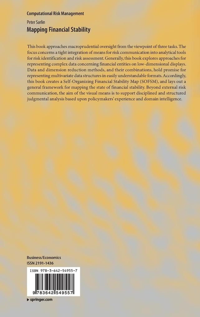 Weitere Ansicht: Mapping Financial Stability | Peter Sarlin