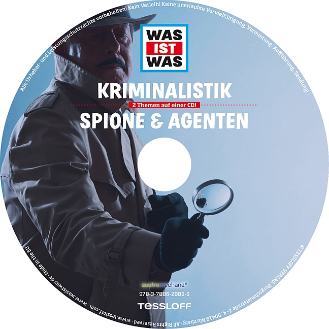 Weitere Ansicht: Was ist was Hörspiel-CD: Kriminalistik/ Spione & Agenten | Manfred Baur