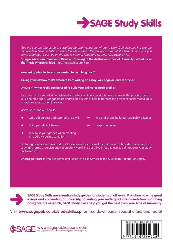 Weitere Ansicht: Studying and Researching with Social Media | Megan Poore